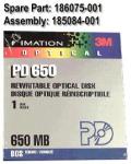 Imation 650MB rewritable optical disk PD650