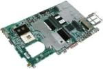 System board – Integrated nVidia Geforce 4 440 (NV18M) graphic chipset and 64MB video memory on a 128bit wide bus, integrated V.90/V.92 56K data-fax modem and integrated 10/100Base-T Ethernet LAN
