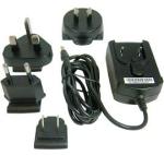 AC adapter – For HP iPAQ Pocket PCs – With four interchangeable plugs (USA, Australia, Europe, and UK)