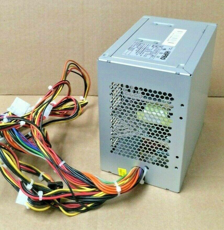 HP D2808F3P 326135 001 331223 001 power supply assembly rated at 100 230vac nominal input switch selectable 412w input 280w output 50 60hz 280 watts max btu load 1 47k btu hr